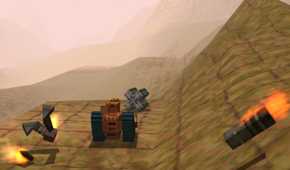 Tank combat in Wild Metal Country