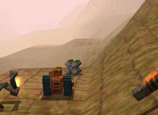 Tank combat in Wild Metal Country