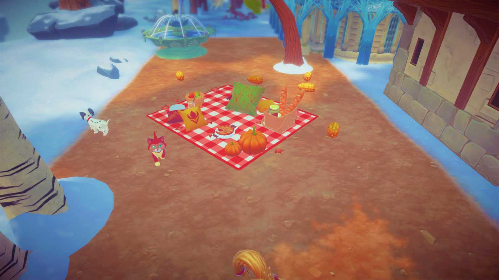 winter floating festival festive cocoa bean location in ddv