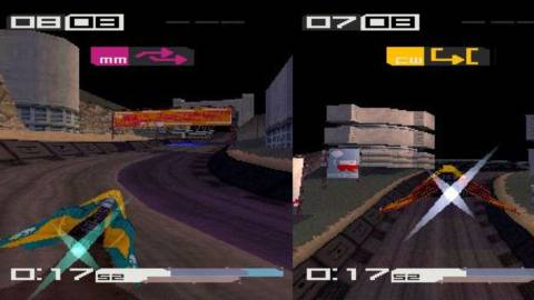 Wipeout 3 - The game's multiplayer mode