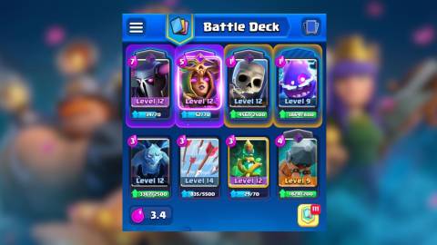witch pekka arena 11 deck clash royale