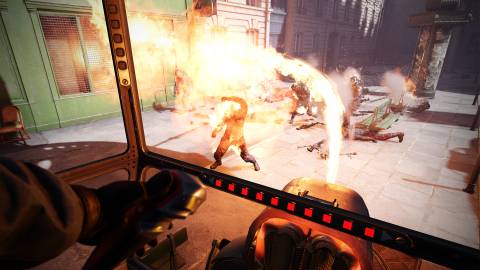 wolfenstein cyberpilot flamethrower