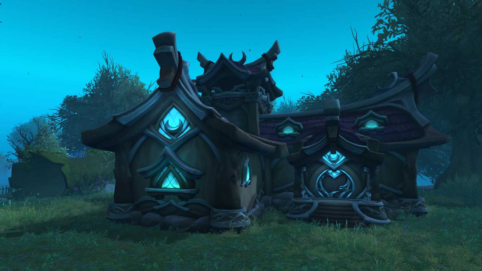 world of warcraft midnight pre expansion update night elf housing exterior