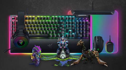 world of warcraft razer giveaway razeshi b coral stalker waveray iron skyreaver
