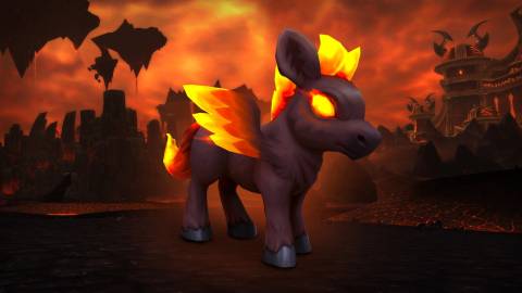 world of warcraft six month subscription offer smoldering courage classic pet