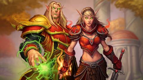 world of warcraft the burning crusade classic fresh blood elves