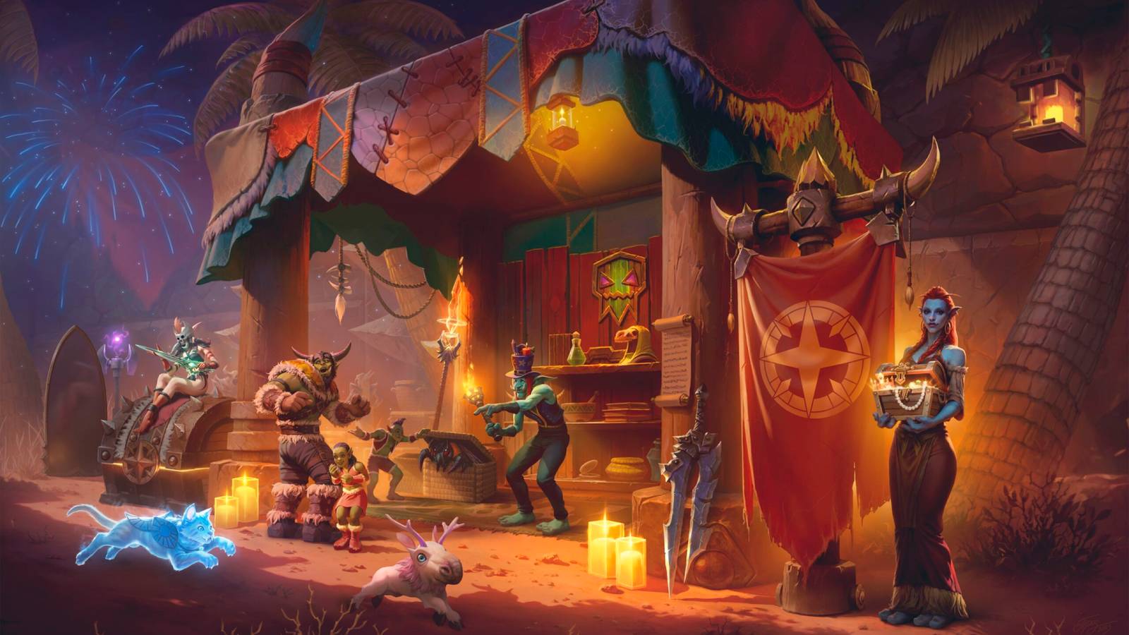 World of Warcraft Reveals February Trading Post Rewards and Anniversary Bonuses World of Warcraft Reveals February Trading Post Rewards and Anniversary Bonuses
