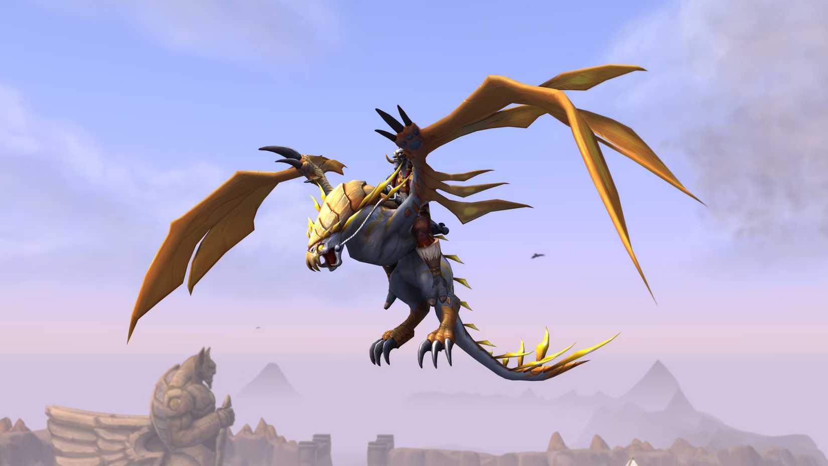 world of warcraft trading post february 2026 cloudborn razorwing mount