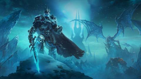 world of warcraft wrath of the lich king classic key art arthas