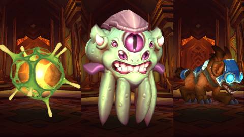 world of warcrat midnight pre patch event pets emerald sporbit ryay'dahr scruff