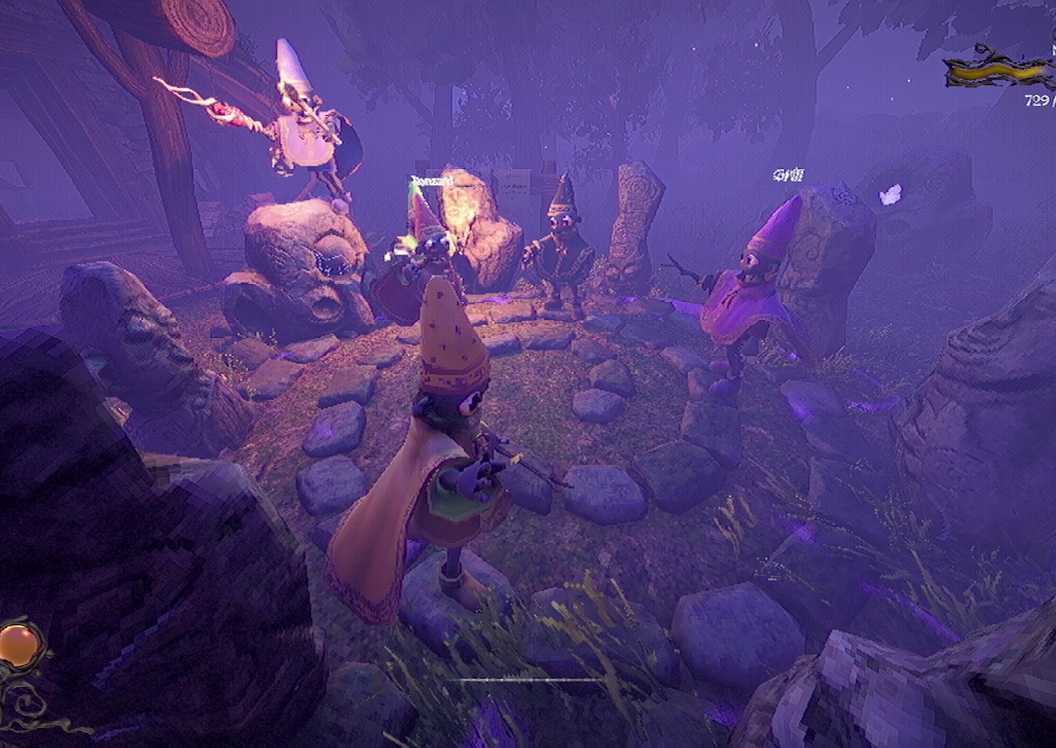 Pemain YAPYAP berkumpul melingkar