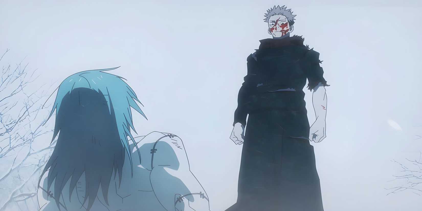 Yuji is about to kill Mahito