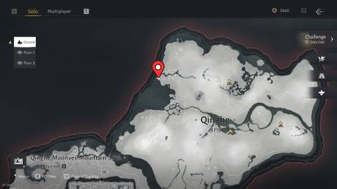 Zhou Yizhou location in where winds meet