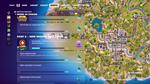 Zipline Pylon in Battlewood Boulevard location