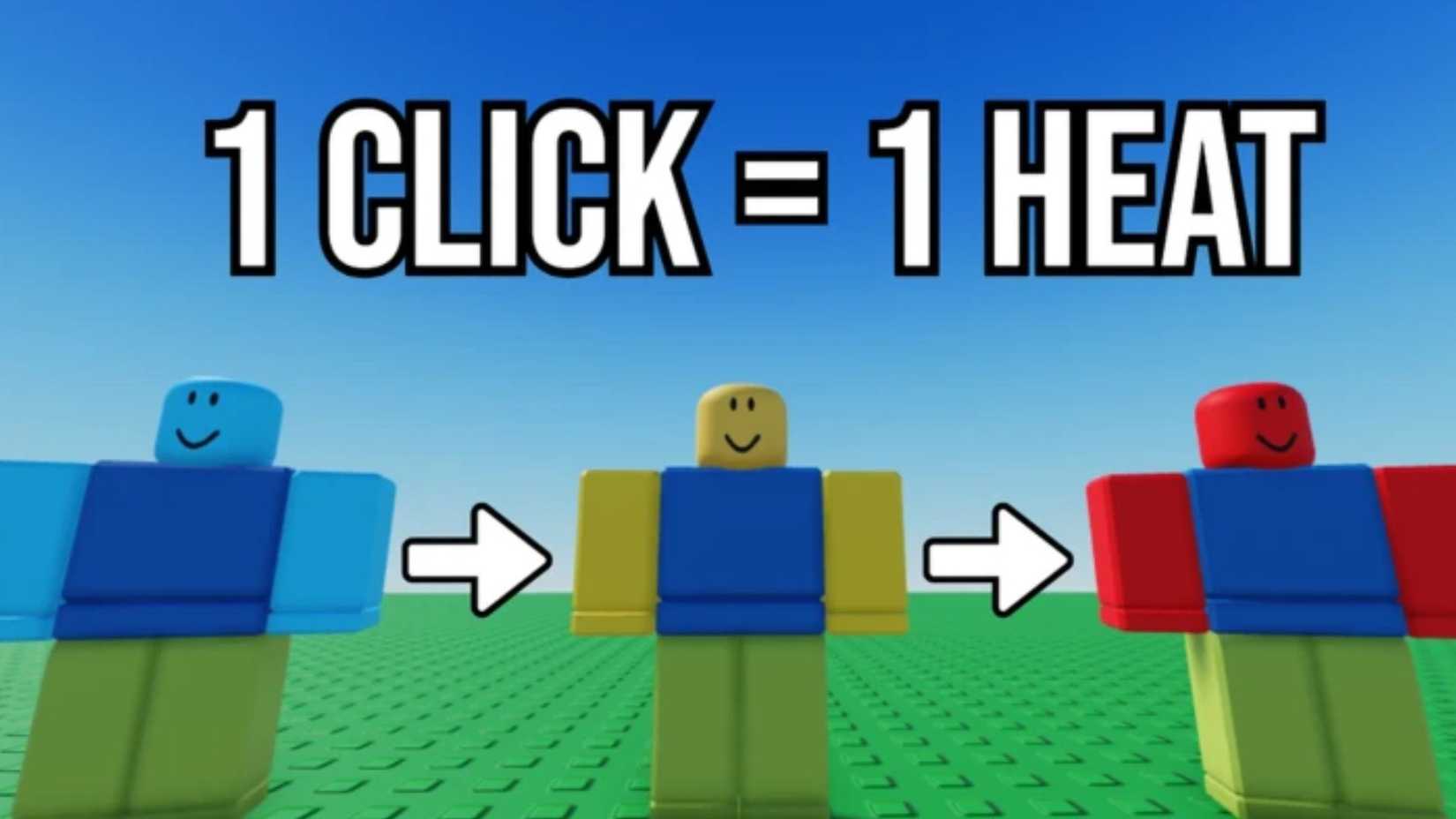 Unique Heat Code Pattern Roblox 1 Click = 1 Heat Codes