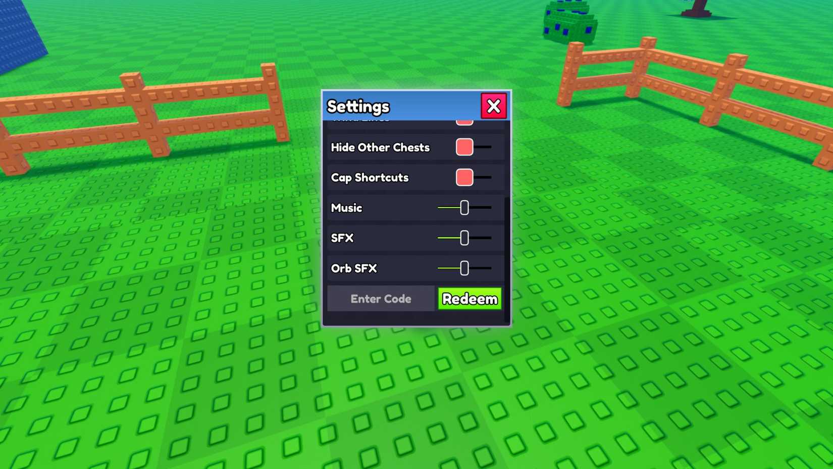 +1 Skill Point Legends the codes tab