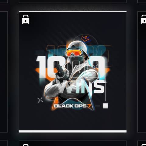 1000 Ranked Wins (Animated Emblem) - Black Ops 7
