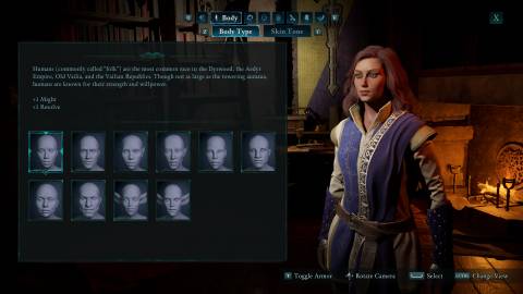 Avowed Human Character Creation Preset