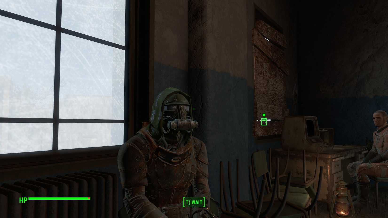 Fallout 4 Waiting on Chair