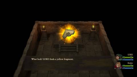 Yellow Tablet Fragment Dragon Quest VII Reimagined