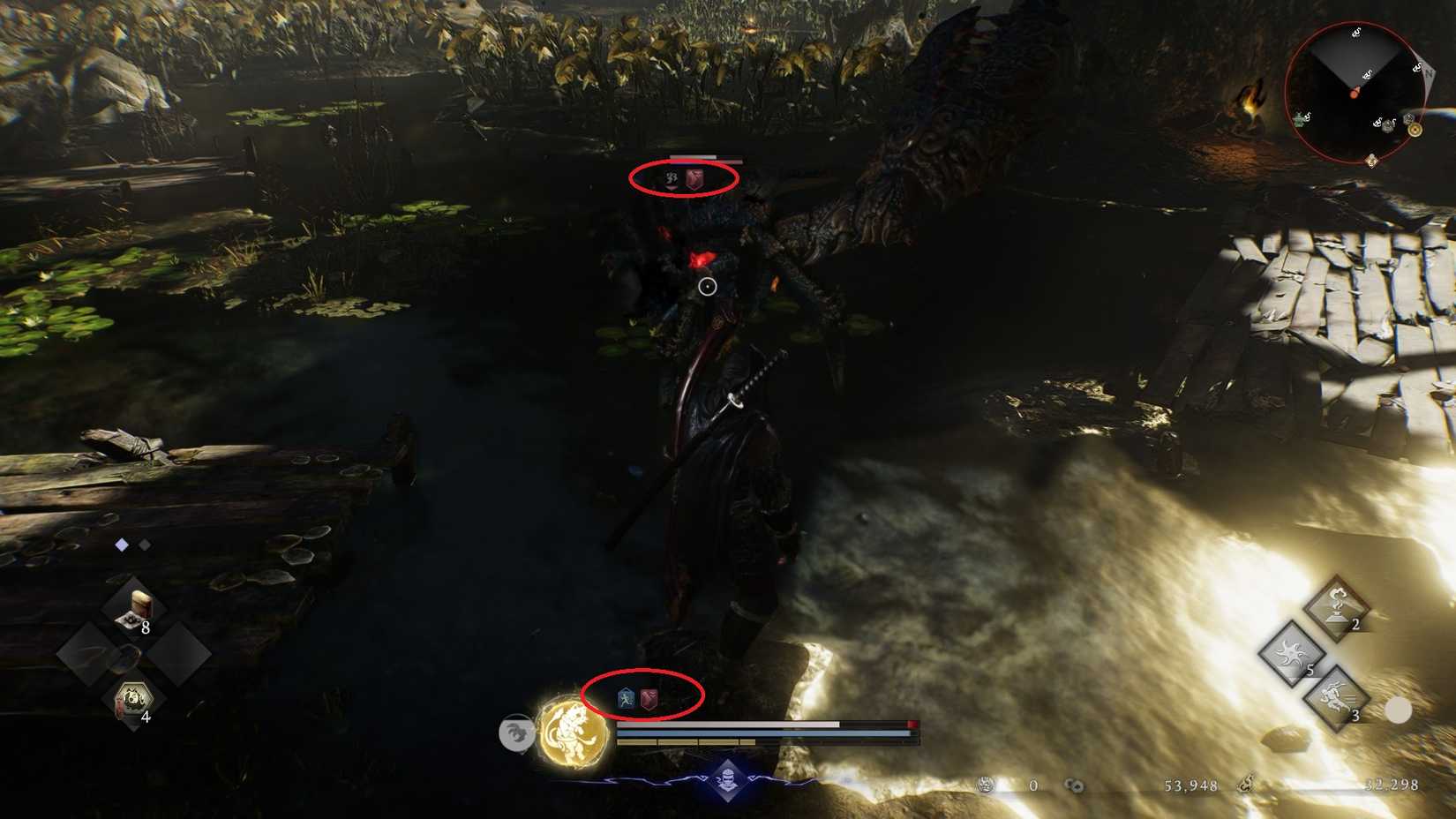 Nioh 3 Status Buildup Meters