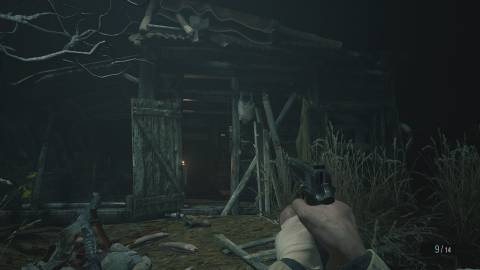 RE8 Mine Shack with Boat Key
