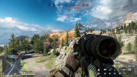 BF6 Season 2 Distant VL-7 Smoke Clouds in Contaminated