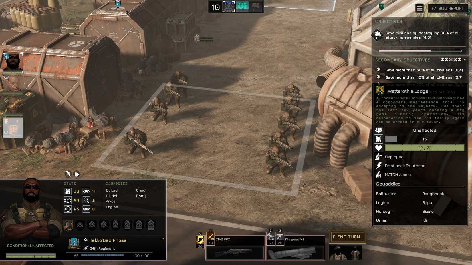 MENACE Deployed Unit