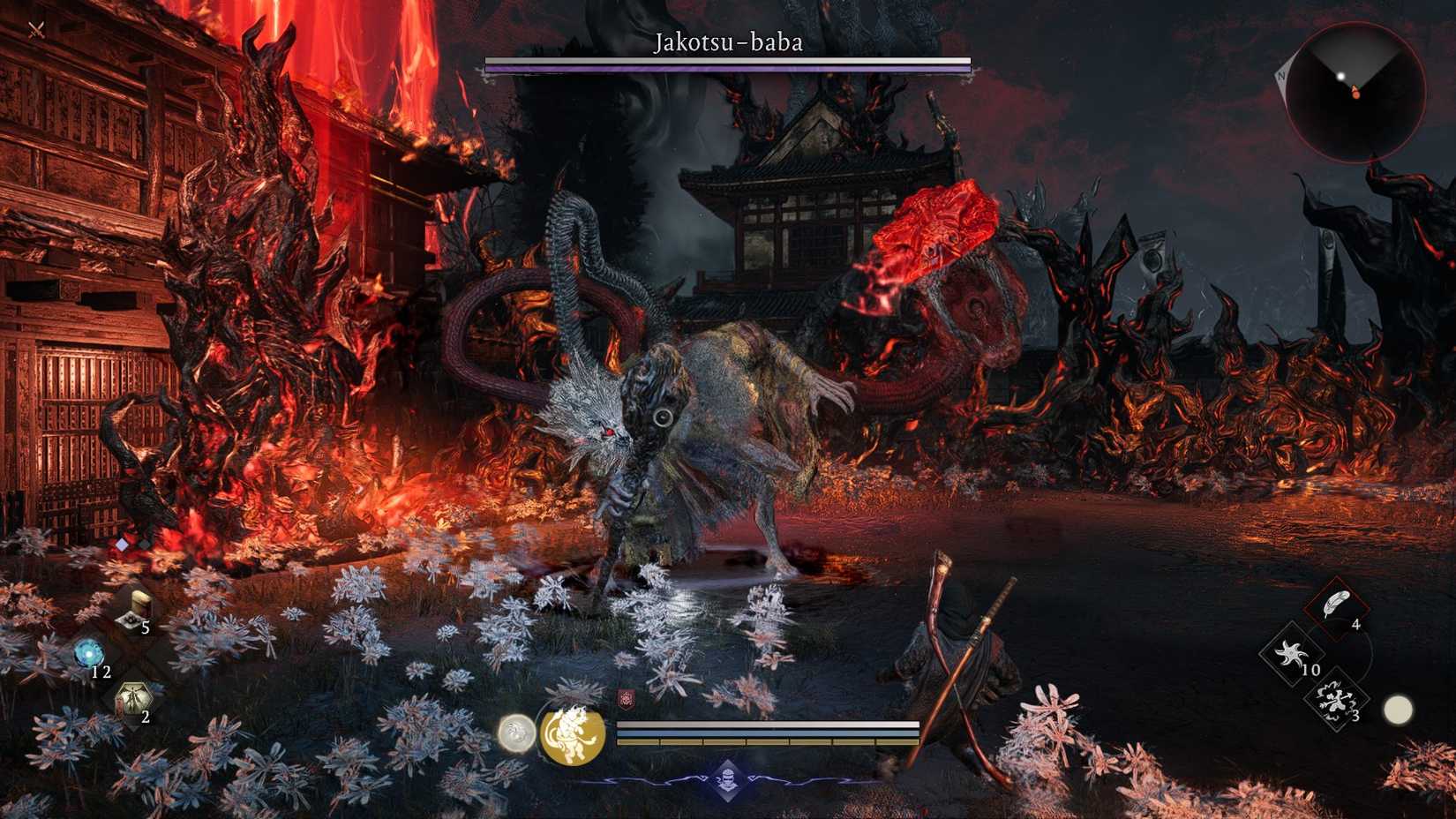 Nioh 3 Jakotsu-Baba boss fight