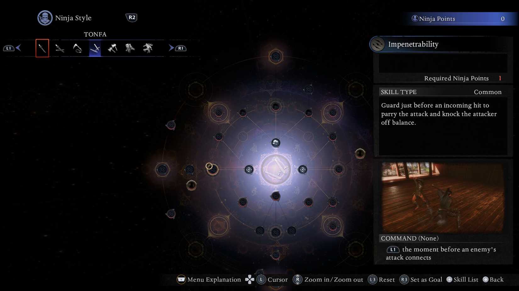 Nioh 3 Impervious Parry Skill