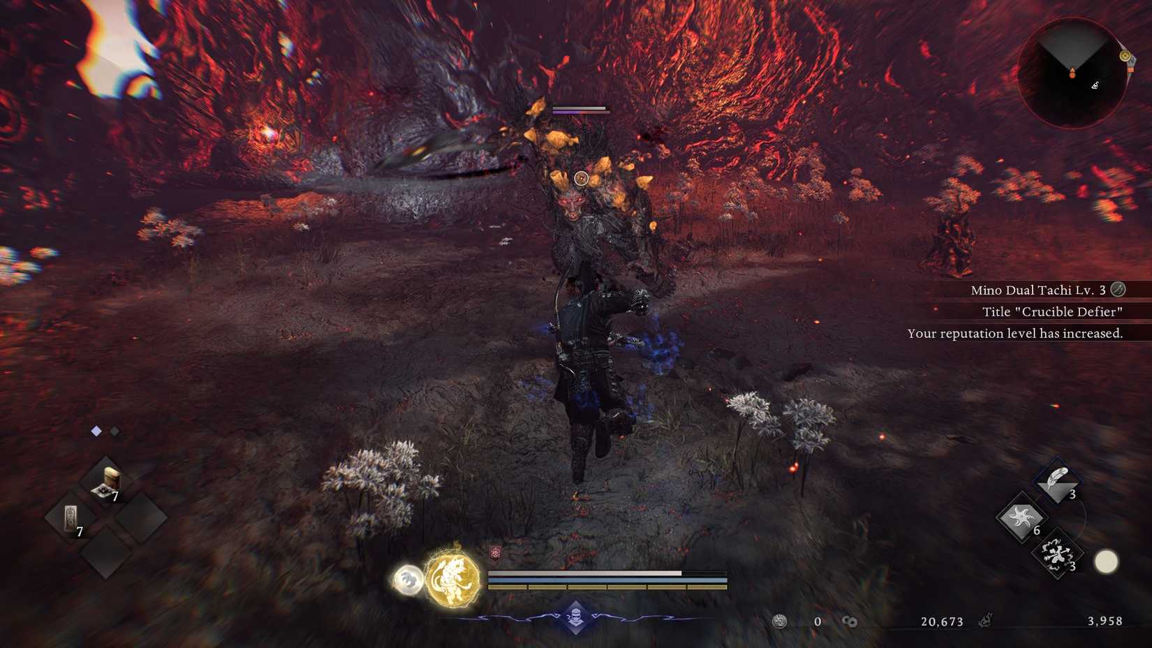 Nioh 3 Fighting Yoki