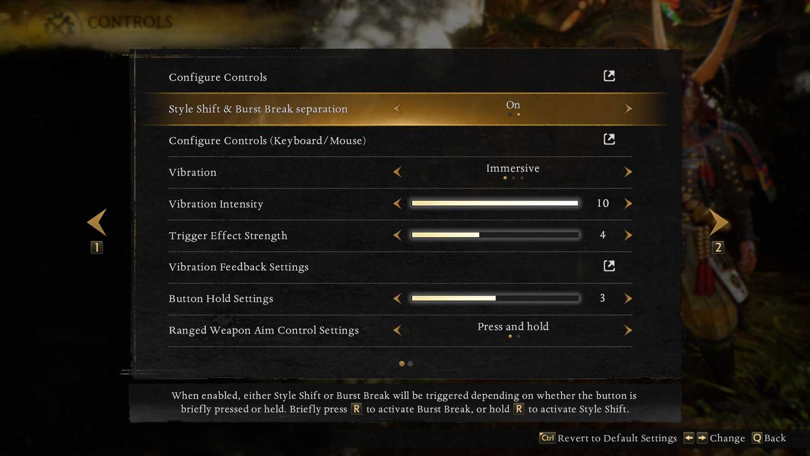 Nioh 3 Style Shift & Burst Break Option