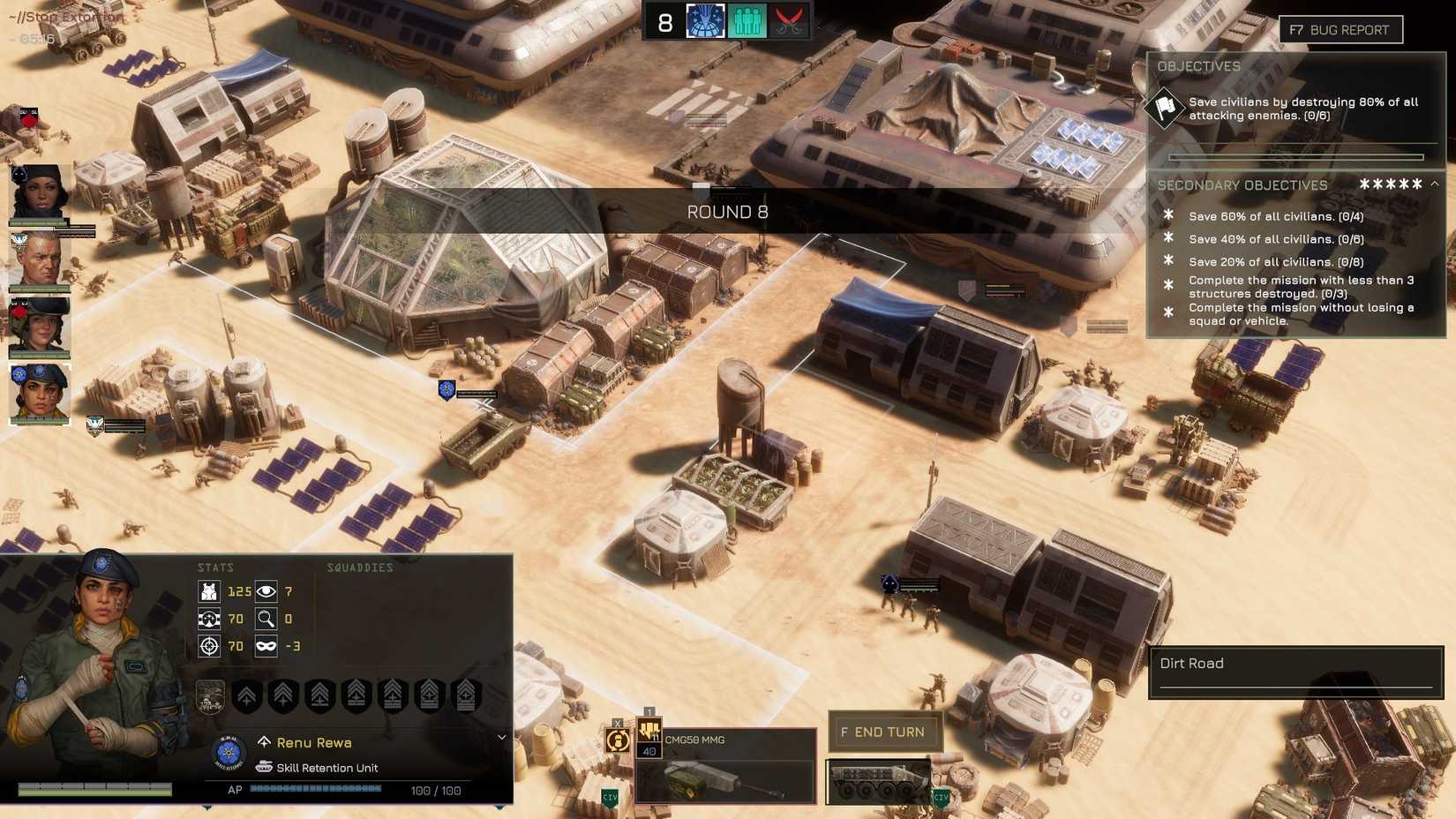 MENACE New Round Start