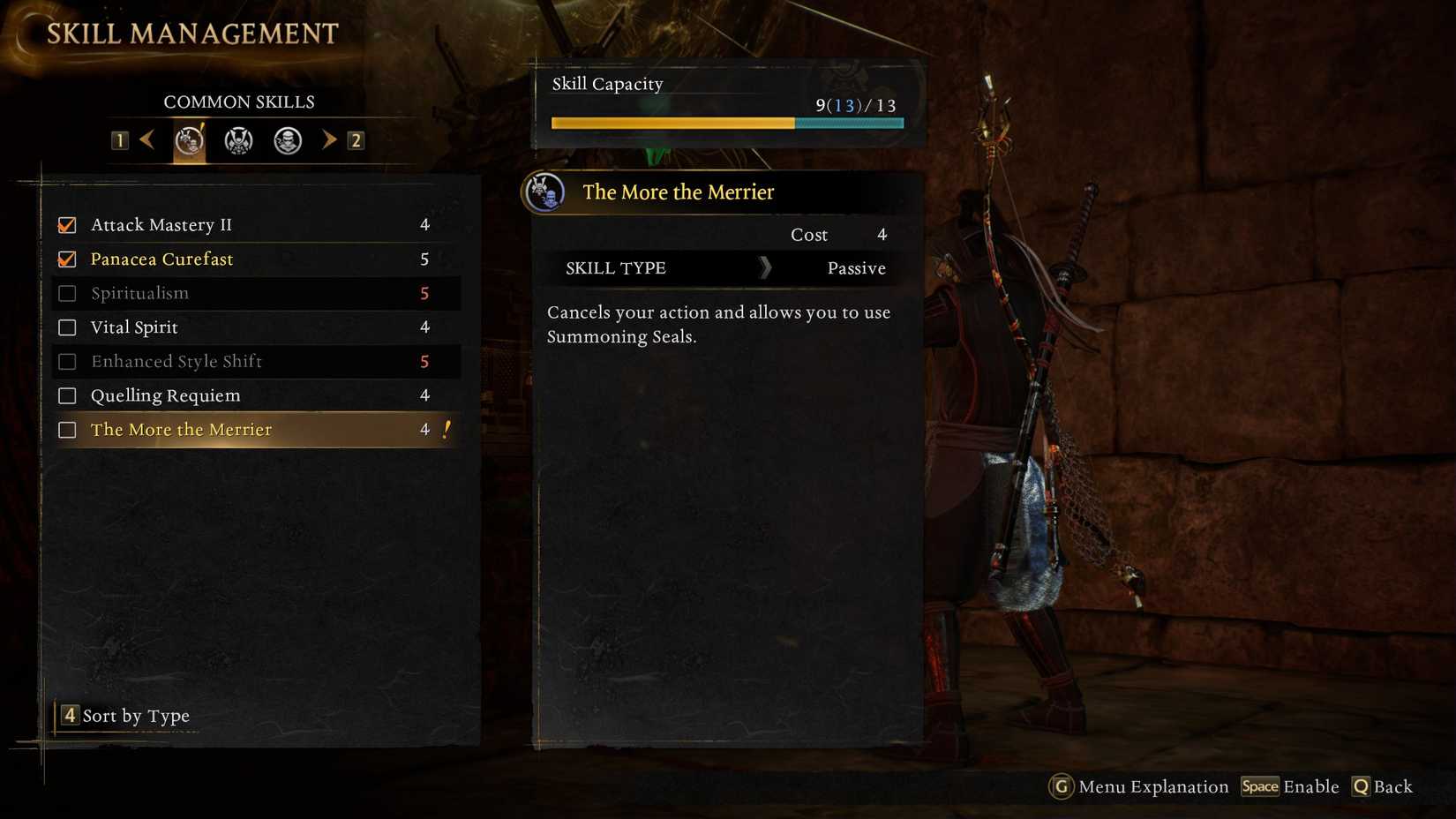 Nioh 3 The More The Merrier Skill Description