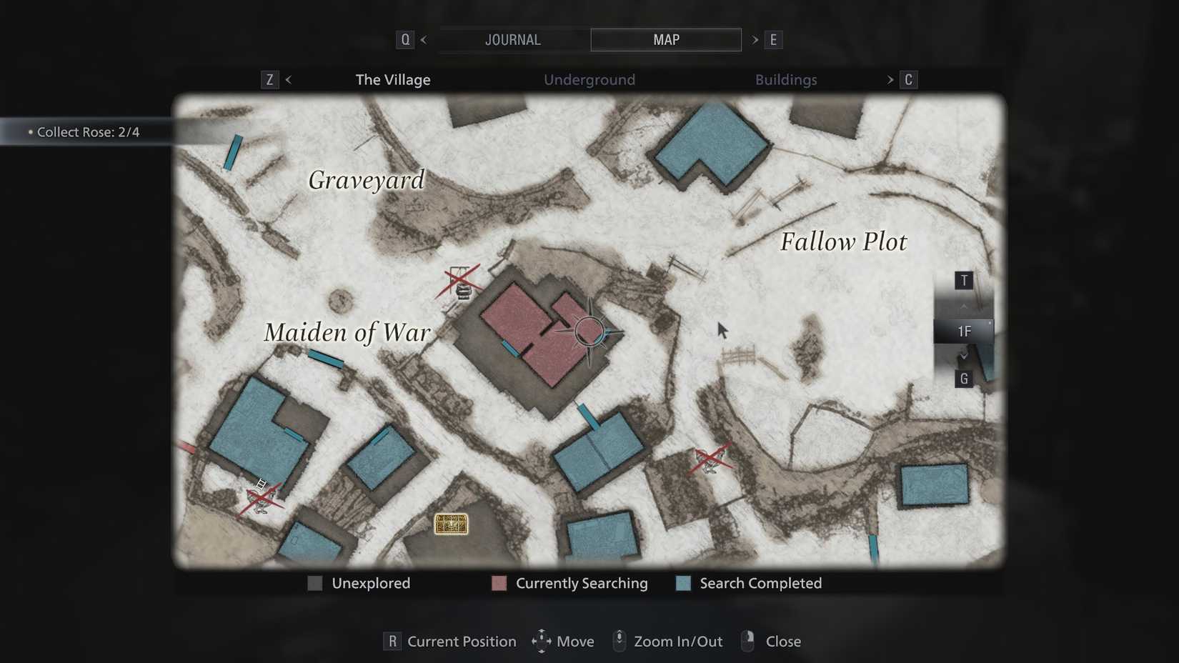 RE8 Wooden Animal Body Map Location