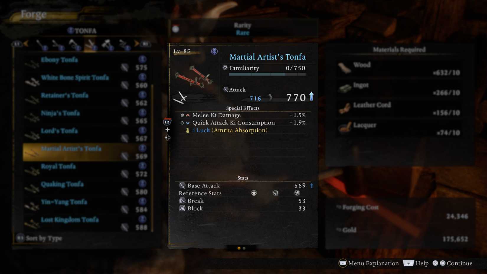 Nioh 3 Martial Artist's Tonfa Explained