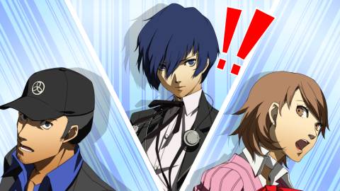 A team attack in Persona 3 (2007)