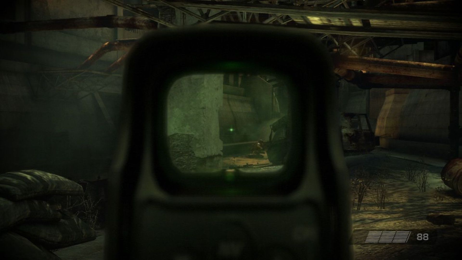 Aiming down a scope in Killzone 2 (2009)