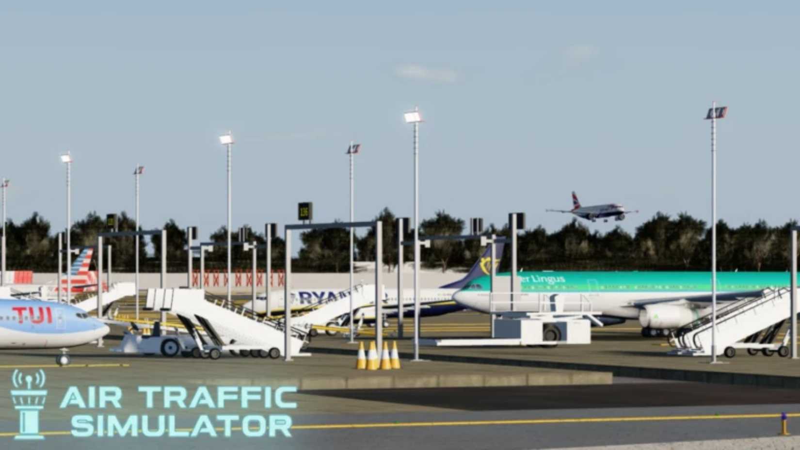 Air Traffic Simulator - planes