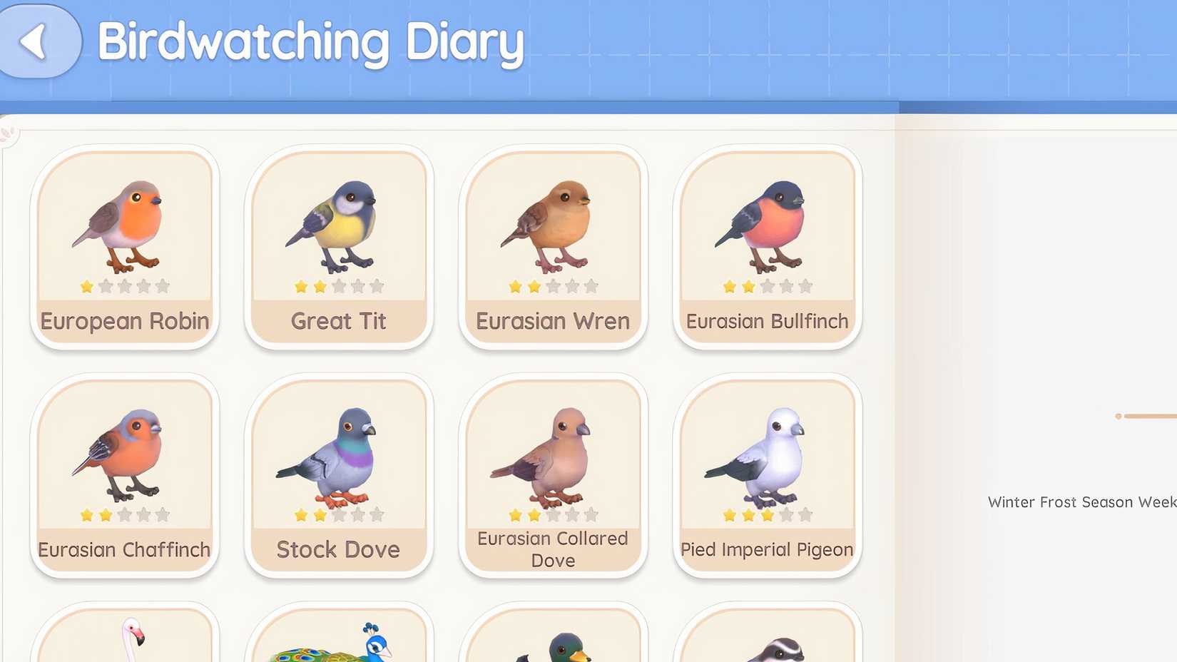 All Birds in Heartopia