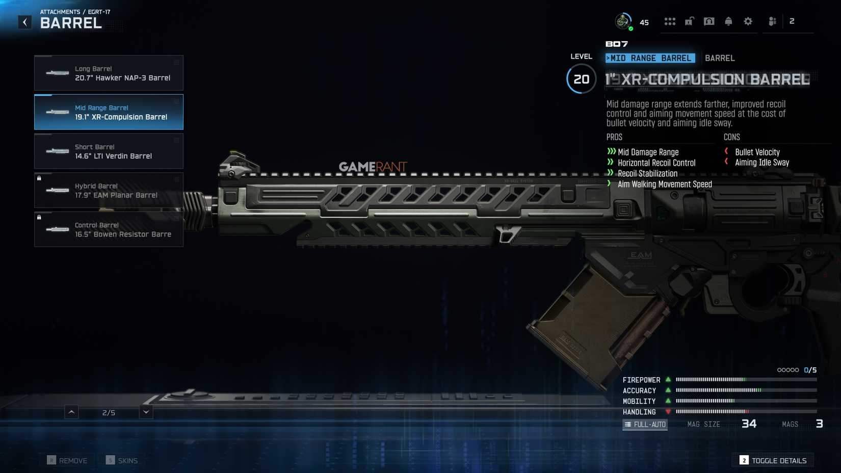 All EGRT-17 Barrels - Black Ops 7