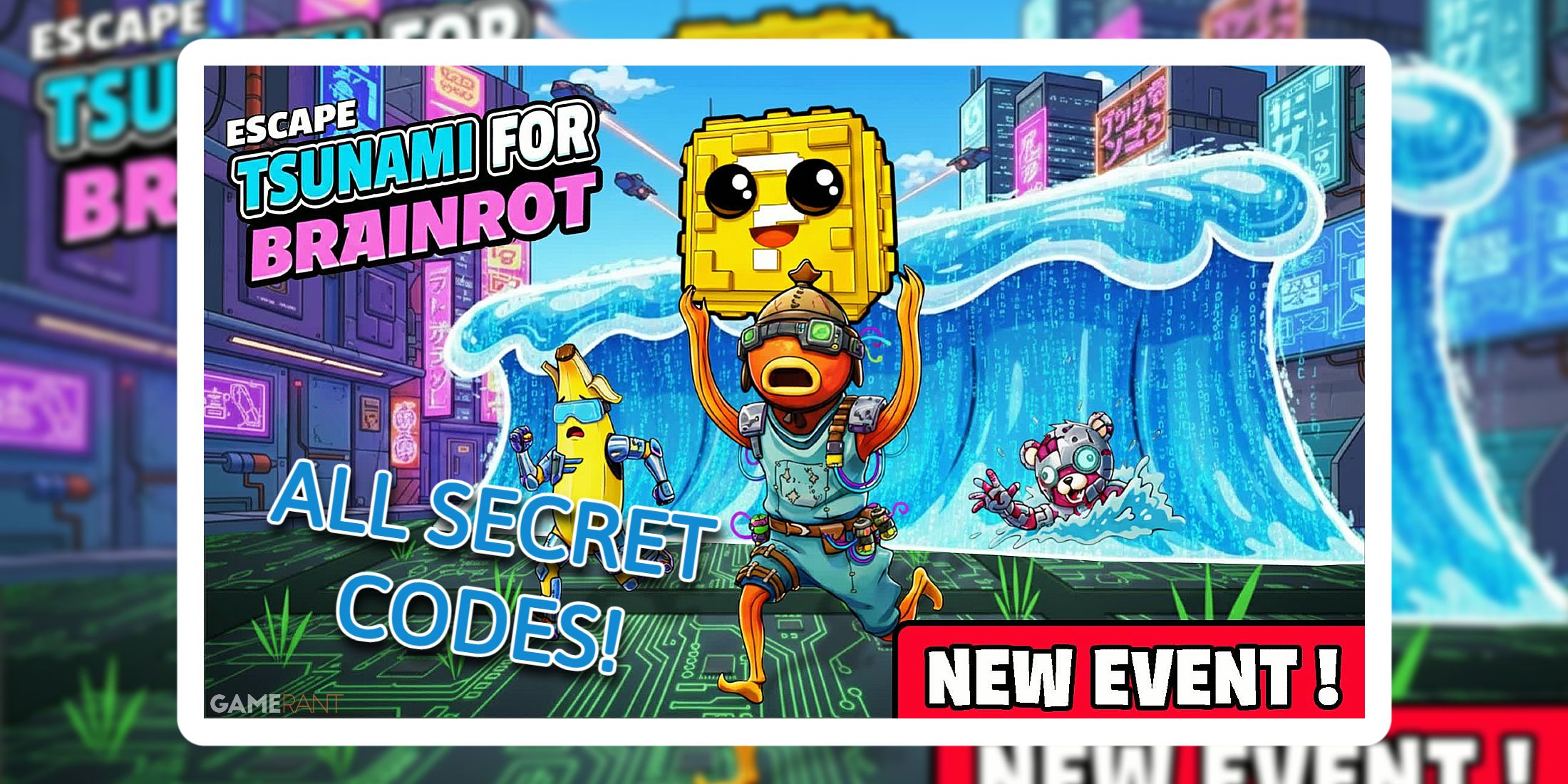 All Escape Tsunami For The Brainrots Codes in Fortnite - v2