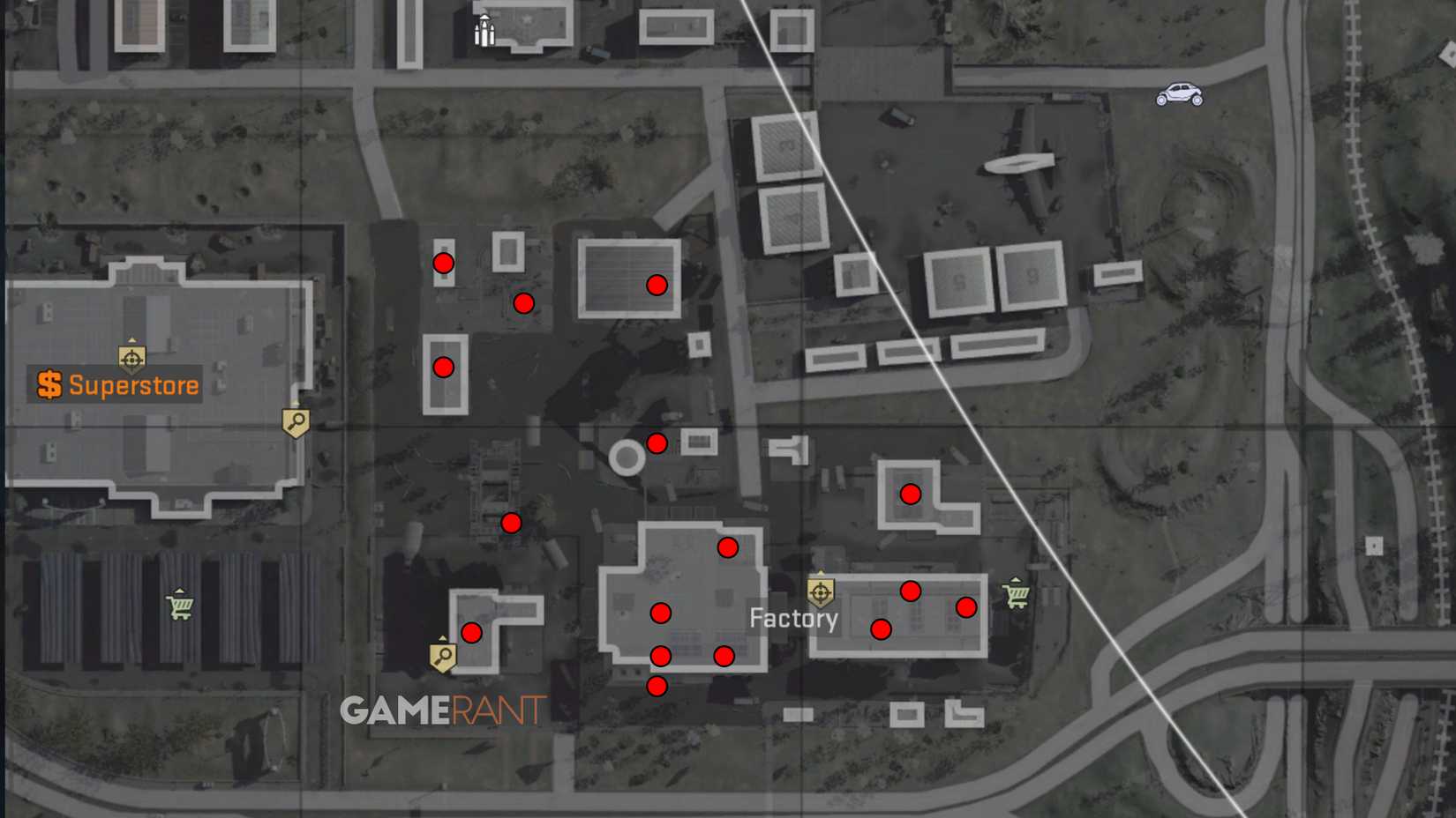 All Factory Cradle Fracture Locations in Warzone