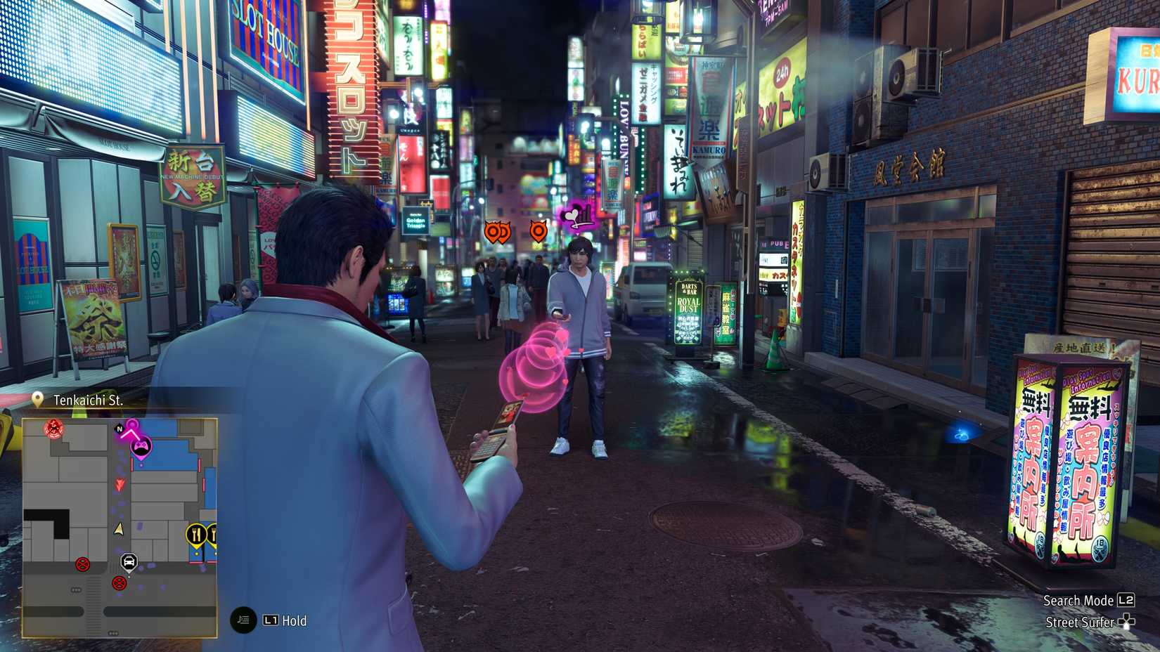 All LaLaLa Friend Locations (Kamurocho) in Yakuza Kiwami 3-1