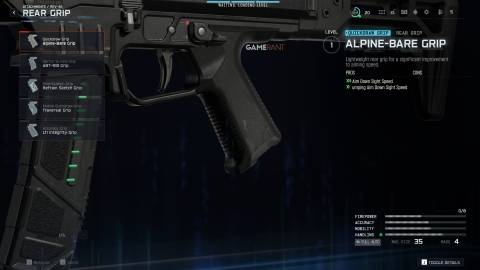 All REV-46 Rear Grips - Black Ops 7