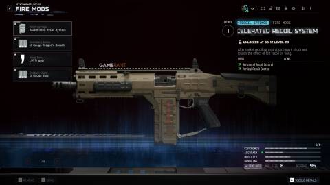 All SG-12 Fire Mods - Black Ops 7