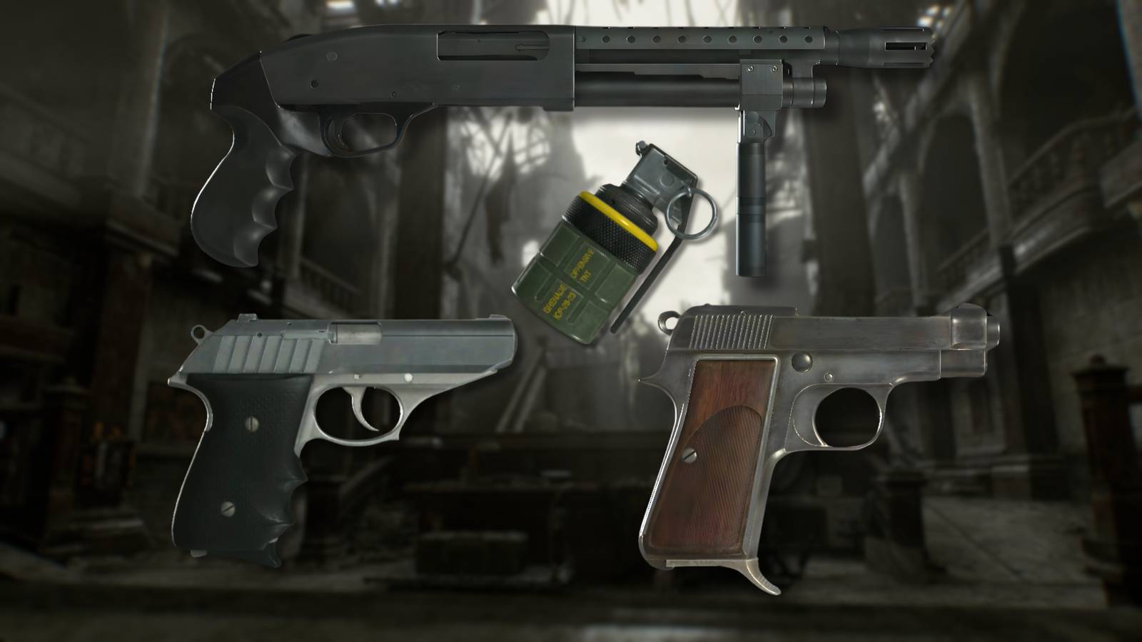 Re9 All Menu All Weapons & Their Locations in RE9