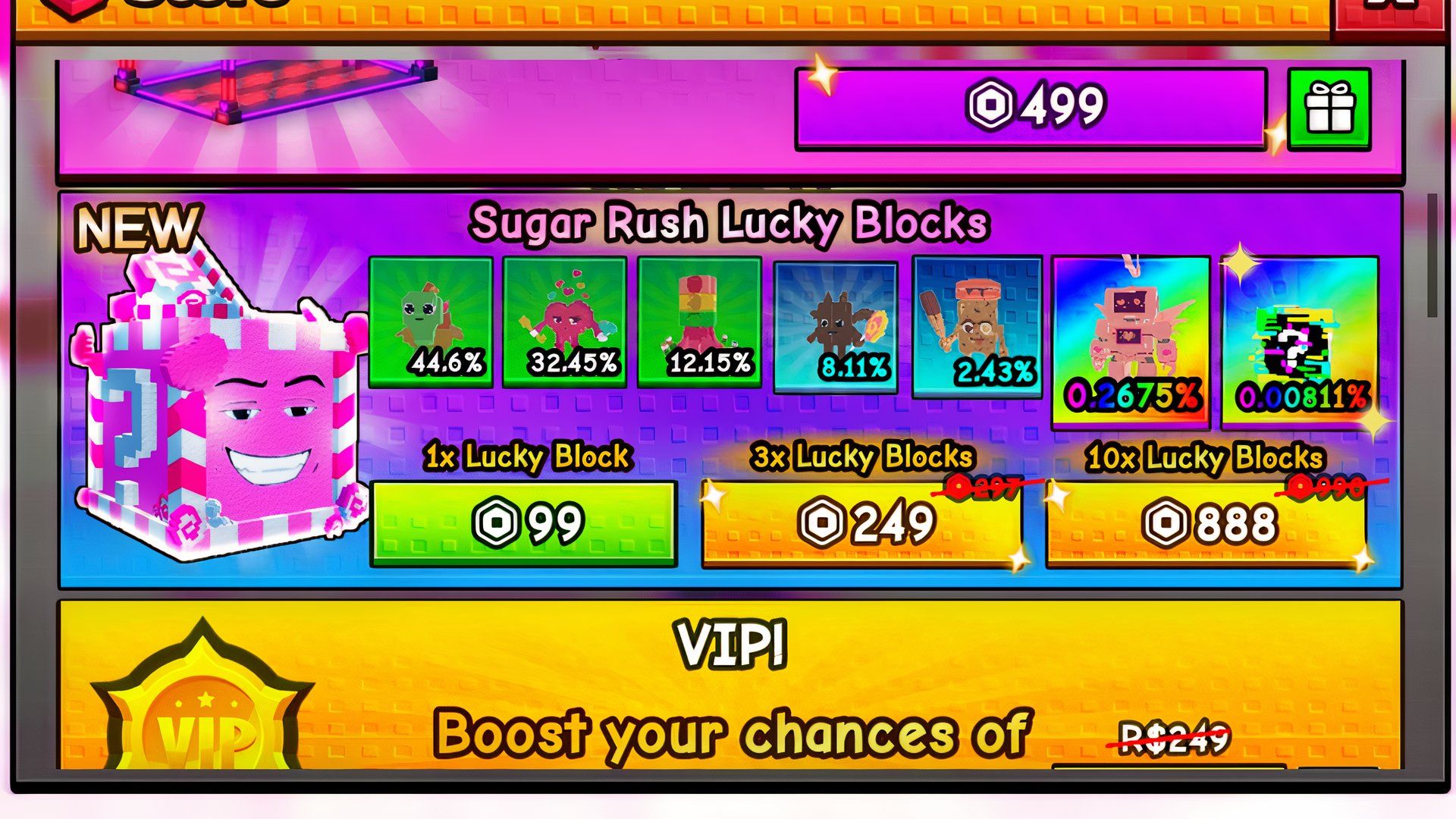 arcade lucky block roblox escape tsunami for brainrots