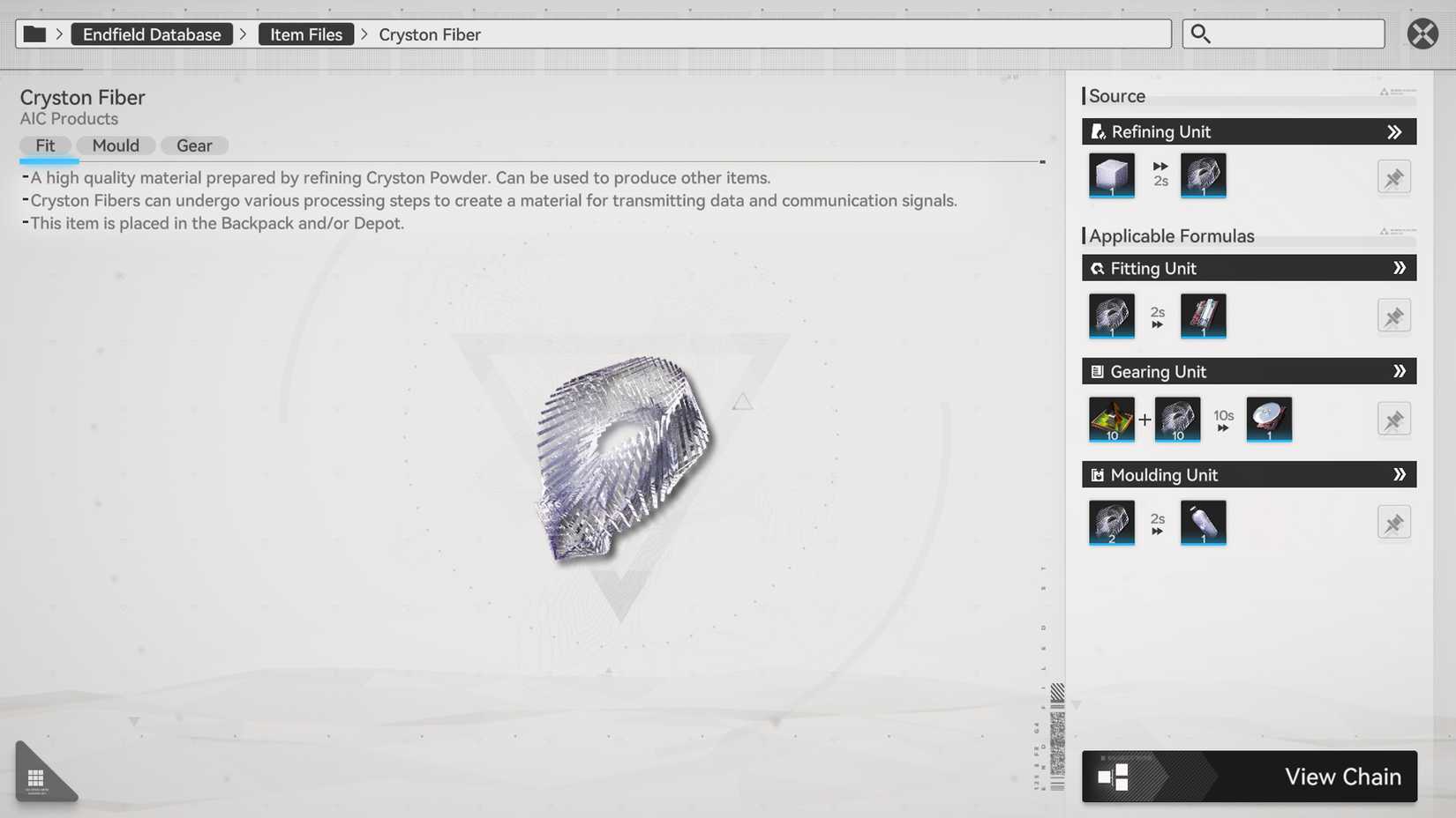arknights-endfield-how-make-cryston-blueprint-powder-fiber-components - cryston fiber