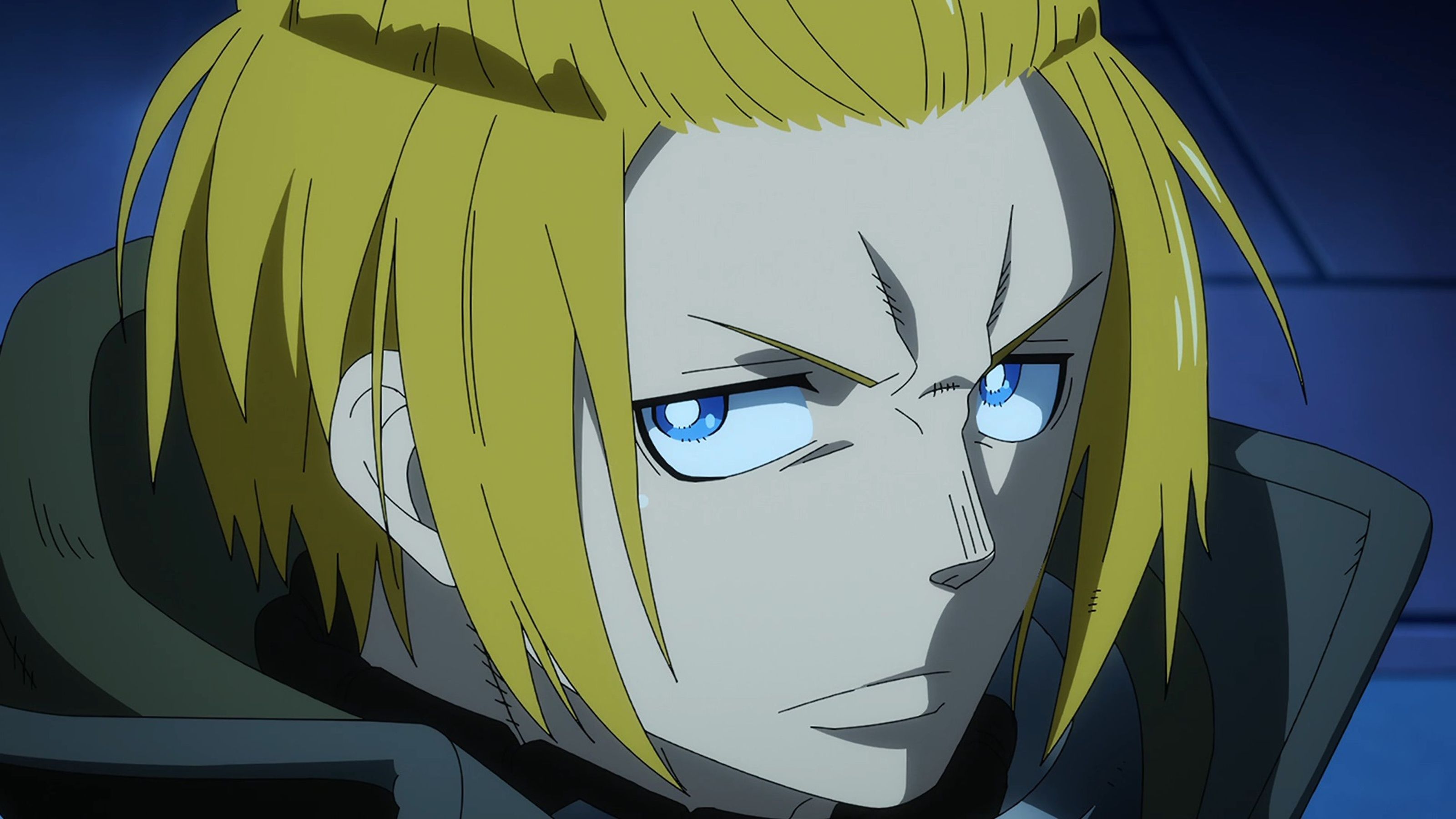 Arthur Boyle looks serious.